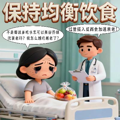 水果吃太多非但不能美容还可能会“加速衰老”？网友：现在的科普真是一天一个说法！