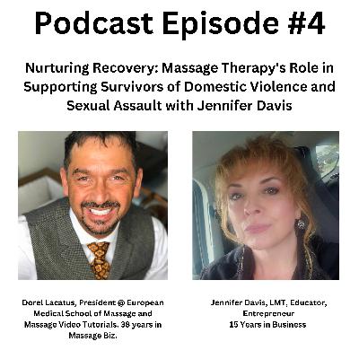Nurturing Recovery: Massage Therapy's Role in Supporting Survivors of Domestic Violence and Sexual Assault Nurturing Recovery: Massage Therapy's Role in Supporting Survivors of Domestic Violence and Sexual Assault