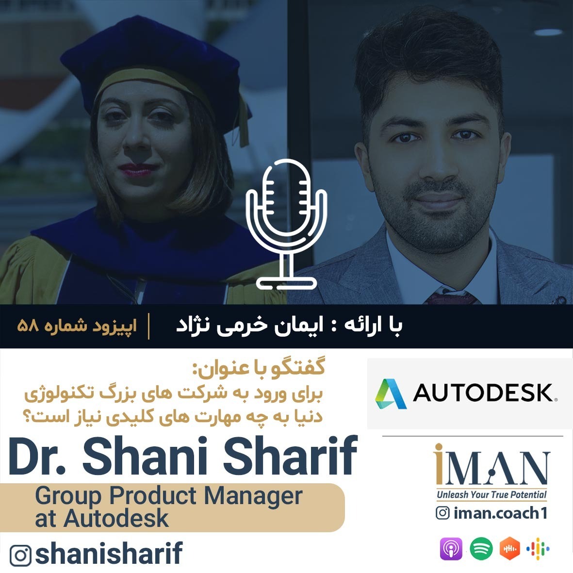 Episode 58, Dr. Shani Sharif (با موسیقی)