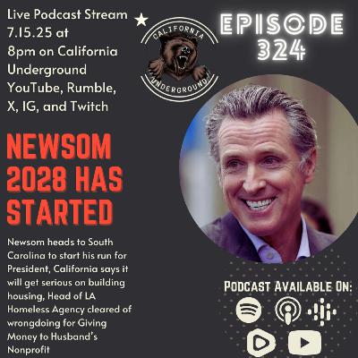 Newsom 2028 Has Already Started...