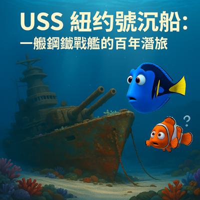 USS New York號沉船：一艘鋼鐵戰艦的百年潛旅