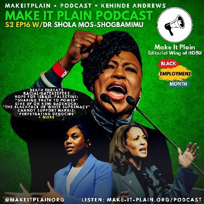 Dr Shola on "Racial Gatekeeper" Kemi Badenoch + Black Employment Month Special S2 EP16