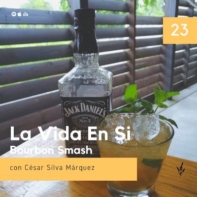 Cómo preparo un bourbon Smash, mientras platico con Iván Farias sobre comida