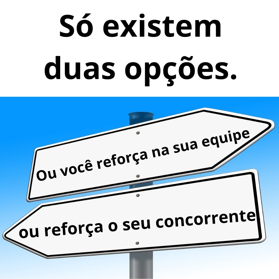 Só existem duas opções. Ou você reforça na sua equipe ou reforça o seu concorrente episode artwork