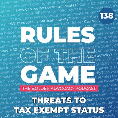 Threats to Tax Exempt Status