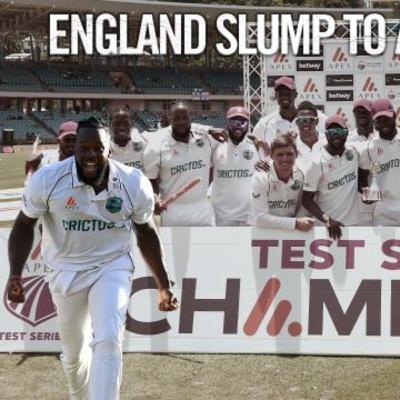 ENGLAND CRICKET HITS ROCK BOTTOM !