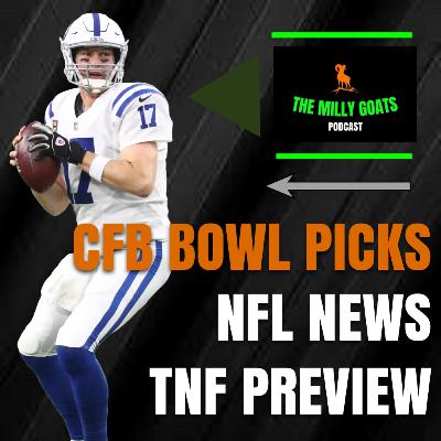 Fixing College Football, Philip Rivers BACK, Bucs + Falcons TNF, & CFB Bowl Mania Picks