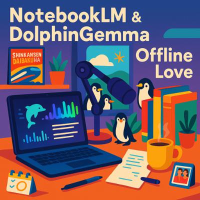29. NotebookLM 音声概要聞いてみた / オフラインラブ / 新幹線大爆破 / ペンギン・ハイウェイ / 婚活マエストロ / DolphinGemma