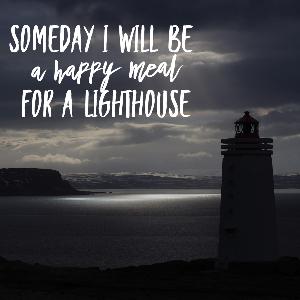 claimed by a lighthouse