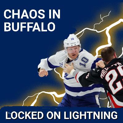CHAOS: Tampa Bay Lightning FUMBLE Division Lead in INSANE 8-7 Loss to Sabres | Time For Concern?