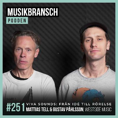 251. Viva Sounds: Från idé till rörelse - Mattias Tell & Gustav Påhlsson, Westside Music Sweden