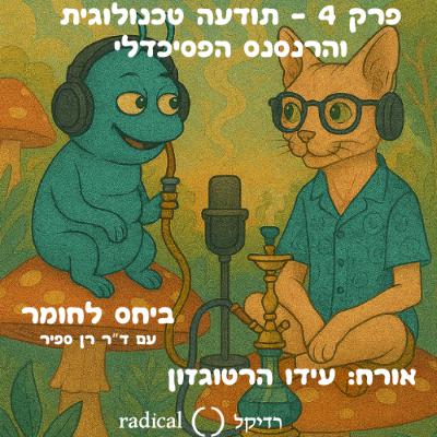 פרק 25 - תודעה טכנולוגית והרנסנס הפסיכדלי עם עידו הרטוגזון