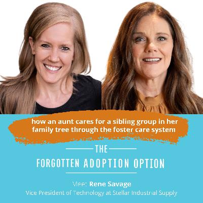 how an aunt cares for a sibling group in her family tree through the foster care system