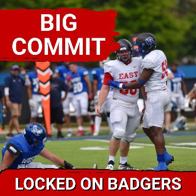 BOOM! #1 RANKED DL COMMITS to the Wisconsin Badgers! Jibriel Conde is ON BOARD.