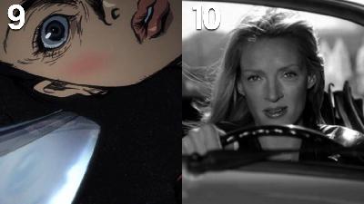 9: Kill Bill: Vol. 1 | 10: Kill Bill: Vol. 2