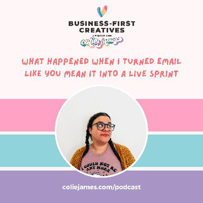 What Happened When I Turned Email Like You Mean It Into a Live Sprint What Happened When I Turned Email Like You Mean It Into a Live Sprint