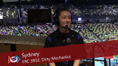 Sydney from FRC 3932, Dirty Mechanics