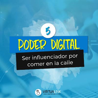 Ser influenciador por comer en la calle