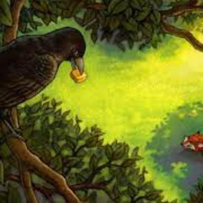 Fábula: La zorra y el cuervo