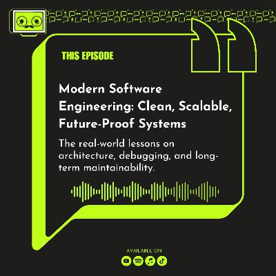 135 - Modern Software Engineering: Clean, Scalable, Future-Proof Systems