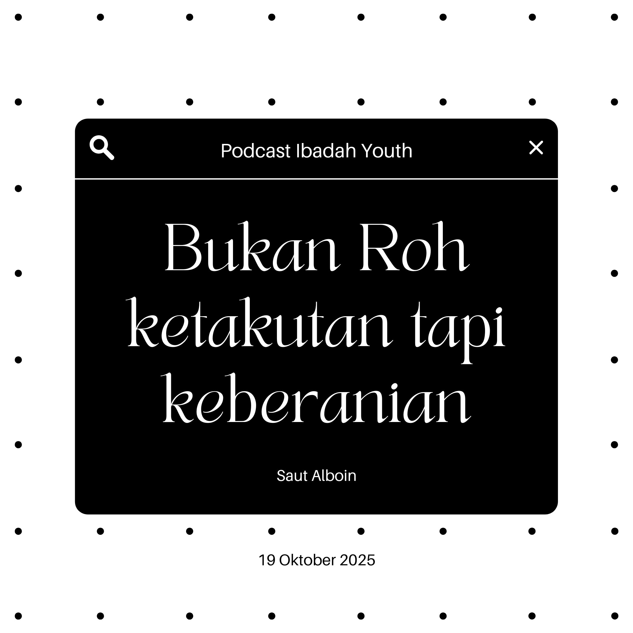 Live Streaming Youth - 19 Oktober 2025 episode artwork