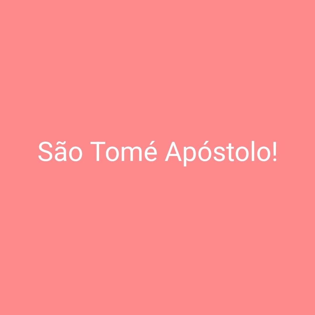 São Tomé Apóstolo episode artwork
