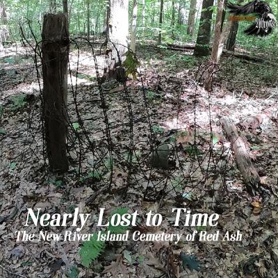 An Old Ghost Town Cemetery on an Island along the New River is Nearly Lost to Time in West Virginia . . .