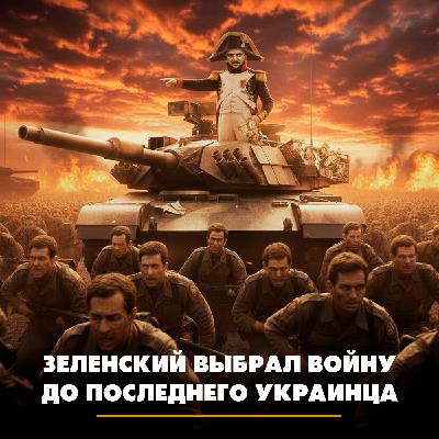 Зеленский выбрал войну до последнего украинца Зеленский выбрал войну до последнего украинца