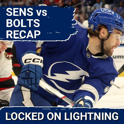 LIGHTNING vs SENATORS recap: What went WRONG for the Bolts?