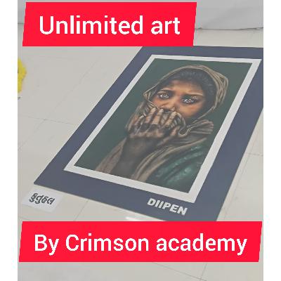Unlimited arts on diwali by Crimson art academy