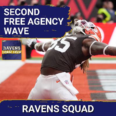 RAVENS SQUAD SHOW: Baltimore Ravens UPDATED FREE AGENCY TARGETS as second wave continues