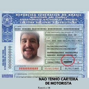 EMERICK SHOW 14 - Não tenho carteira de motorista EMERICK SHOW 14 - Não tenho carteira de motorista