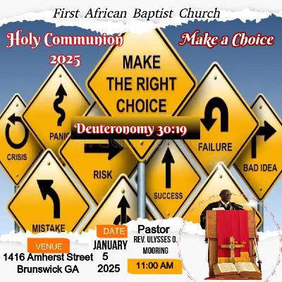 "Make a Choice" "Make a Choice"