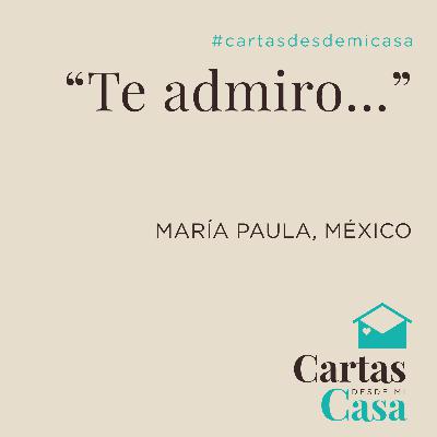 Te admiro