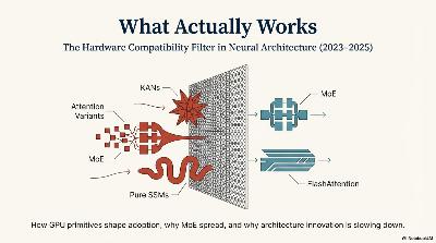 What Actually Works: The Hardware Compatibility Filter in Neural Architecture (2023–2025)