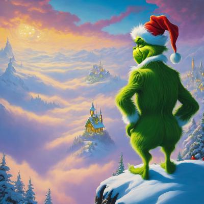 Counting Down the Christmas Clock with Mr. Grinch