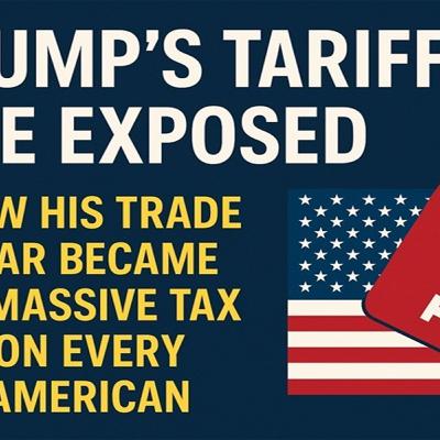 Trump’s Tariff Lie Exposed: How His Trade War Became a Massive Tax on Every American Trump’s Tariff Lie Exposed: How His Trade War Became a Massive Tax on Every American