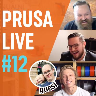 PRUSA LIVE #12 - guest 3DMonkeyNL, PrusaSlicer alpha, new contest