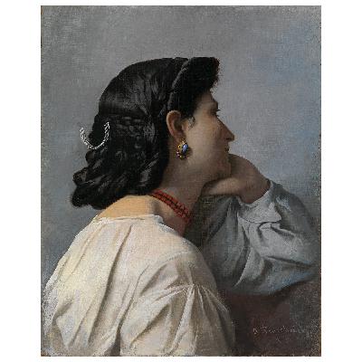 Anselm Feuerbach, Iphigenia, 1870 Anselm Feuerbach, Iphigenia, 1870