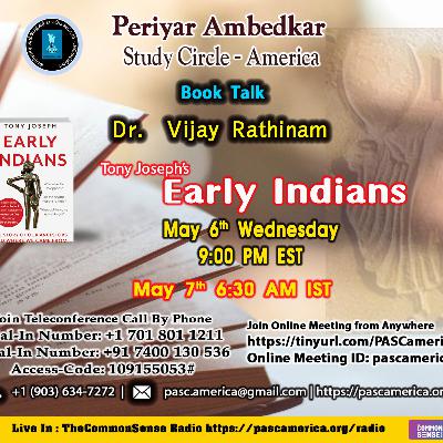 Tony Joseph's Early Indians - Vijay Rathinam
