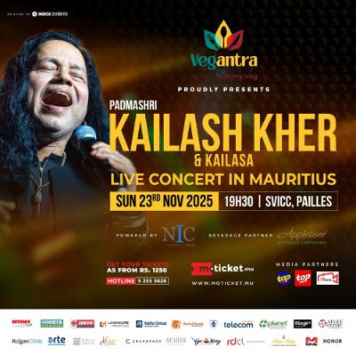 Le SVICC affichera complet ce dimanche : Trois heures d'émotion avec Kailash Kher...Un spectacle grandiose annoncé