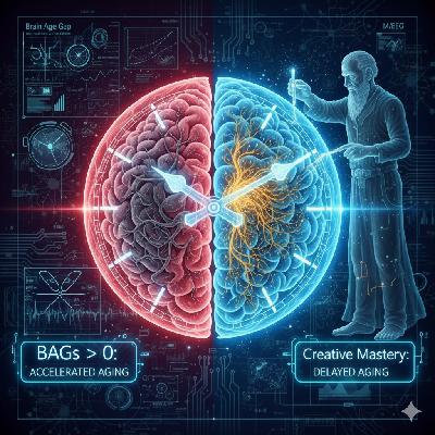 脑时钟揭秘：创造力如何“拨慢”大脑衰老？