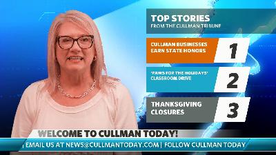 Chamber earns state honors | 'Paws for the Holidays' drive | Thanksgiving closures