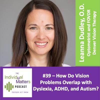 How Do Vision Problems Overlap with Dyslexia, ADHD, and Autism? (Dr. Leanna Dudley, O.D., FOVDR) How Do Vision Problems Overlap with Dyslexia, ADHD, and Autism? (Dr. Leanna Dudley, O.D., FOVDR)