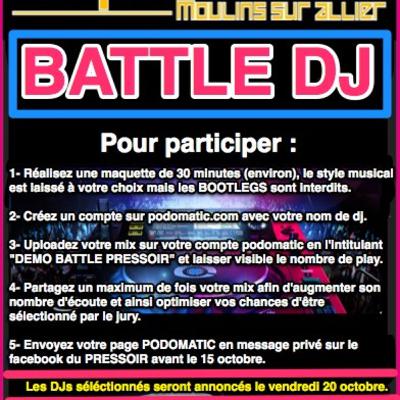 DEMO BATTLE PRESSOIR DEMO BATTLE PRESSOIR