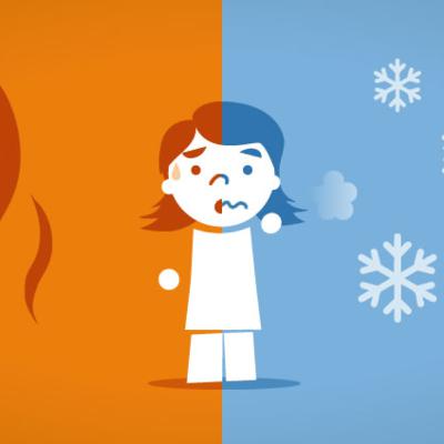 ¿Qué prefieres el frío o el calor?