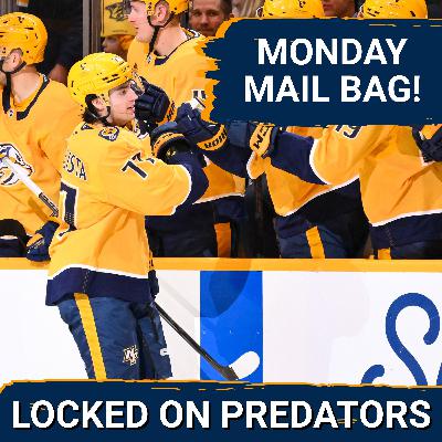 Monday MAIL BAG | Answering your questions on the Nashville Predators Monday MAIL BAG | Answering your questions on the Nashville Predators