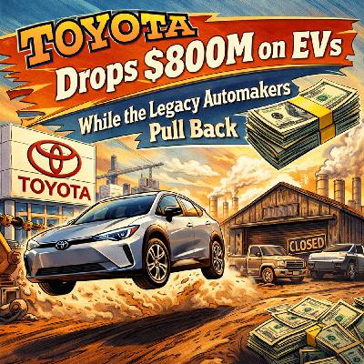 Toyota Drops $800M on EVs While the Legacy Automakers Pull Back Toyota Drops $800M on EVs While the Legacy Automakers Pull Back