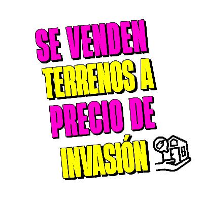 Se venden terrenos a precio de invasión