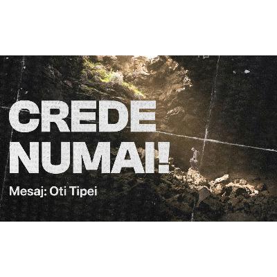 Crede numai! -Oti Tipei Crede numai! -Oti Tipei